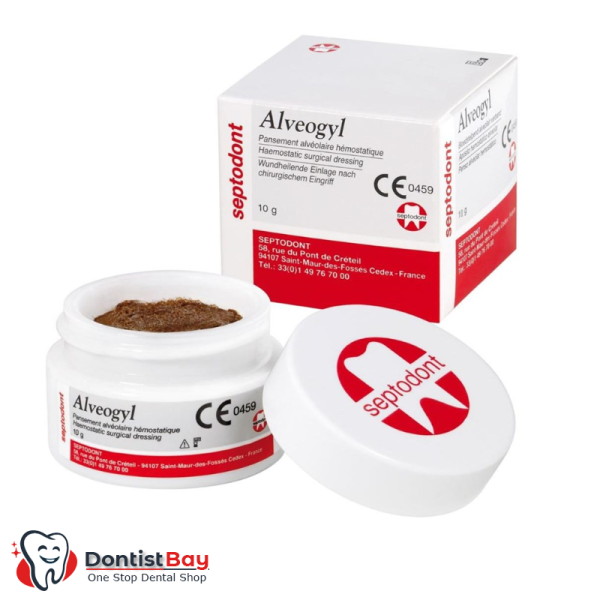 Alvogyl, Alveogyl, Septodont, Eugenol Impregnated Alveolar Dressing