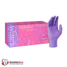 LILA Nitrile Examination Gloves by Blossom