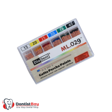 DiaDent Gutta Percha Points, ML.029, 2% Taper, MM Marked GP Points