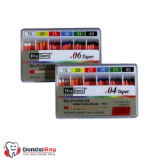 DiaDent Gutta Percha Points, .04 Taper, MM Marked Pro ISO, Dia-ProISO .04