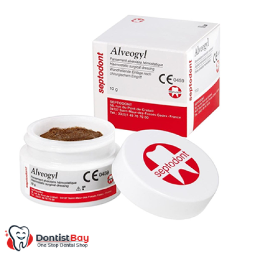Alvogyl, Alveogyl, Septodont, Eugenol Impregnated Alveolar Dressing by Septodont Alvogyl, Alveogyl, Septodont, Eugenol Impregnated Alveolar Dressing by Septodont